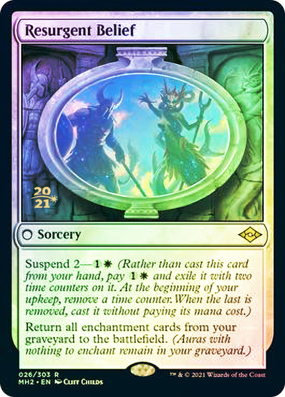 Resurgent Belief [Modern Horizons 2 Prerelease Promos] | Boutique FDB TCG