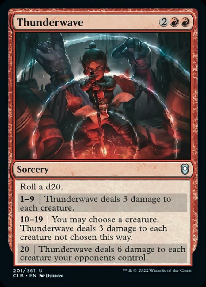 Thunderwave [Commander Legends: Battle for Baldur's Gate] | Boutique FDB TCG