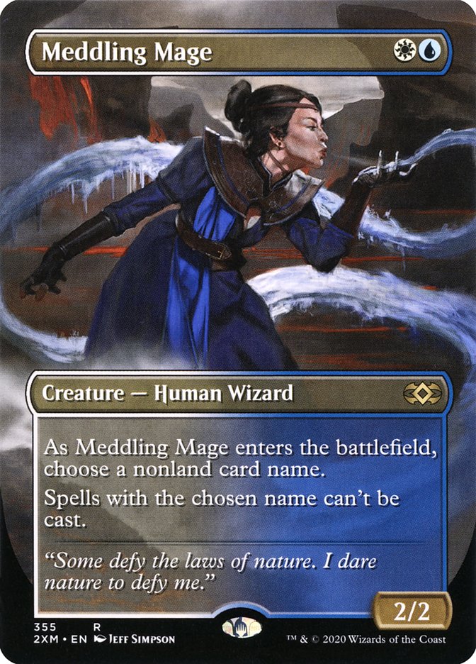 Meddling Mage (Toppers) [Double Masters] | Boutique FDB TCG