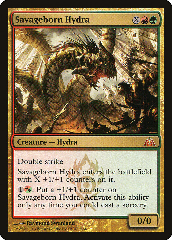 Savageborn Hydra [Dragon's Maze] | Boutique FDB TCG