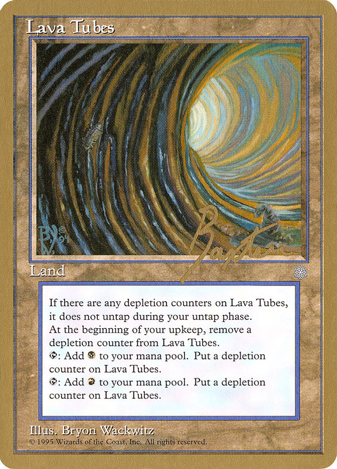 Lava Tubes (George Baxter) [Pro Tour Collector Set] | Boutique FDB TCG