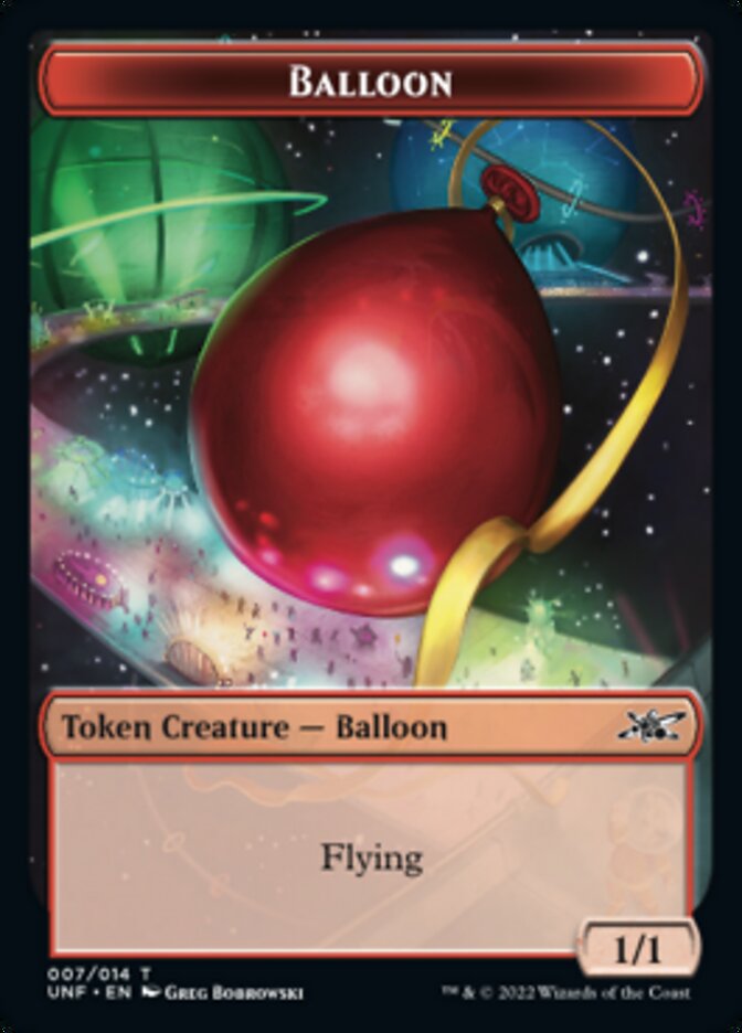 Balloon Token [Unfinity Tokens] | Boutique FDB TCG