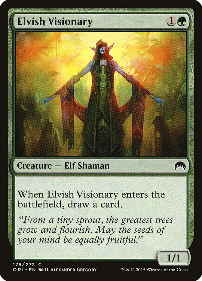 Elvish Visionary [Magic Origins] | Boutique FDB TCG