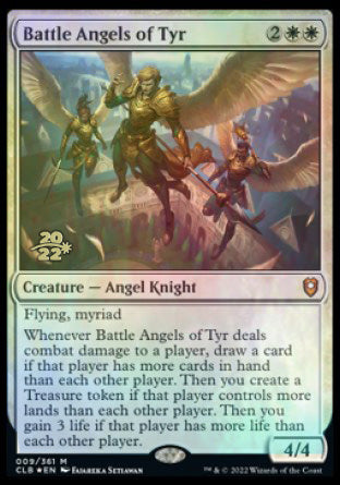 Battle Angels of Tyr [Commander Legends: Battle for Baldur's Gate Prerelease Promos] | Boutique FDB TCG