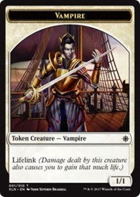 Vampire // Treasure Double-Sided Token [Ixalan Tokens] | Boutique FDB TCG