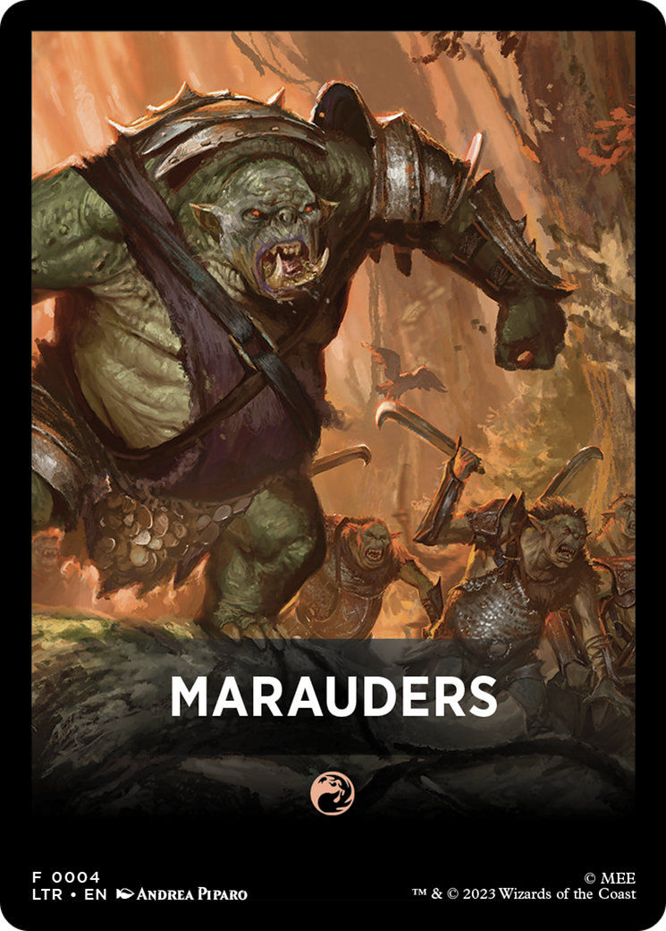 Marauders Theme Card [The Lord of the Rings: Tales of Middle-Earth Tokens] | Boutique FDB TCG