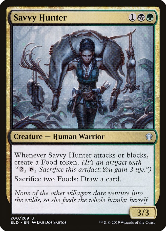 Savvy Hunter [Throne of Eldraine] | Boutique FDB TCG