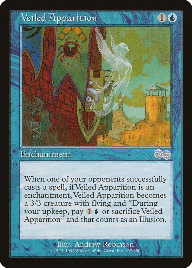 Veiled Apparition [Urza's Saga] | Boutique FDB TCG