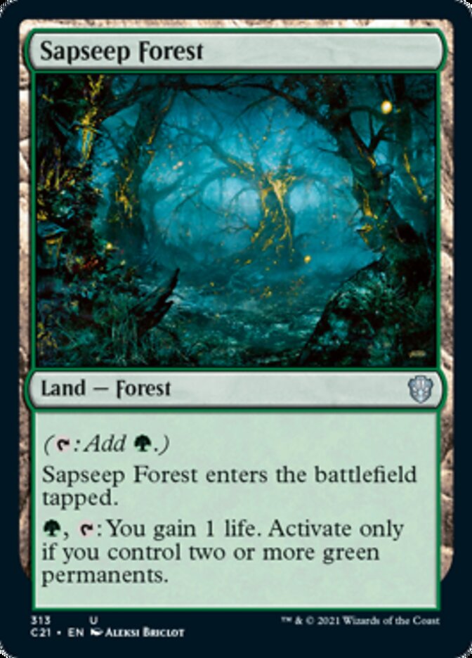 Sapseep Forest [Commander 2021] | Boutique FDB TCG