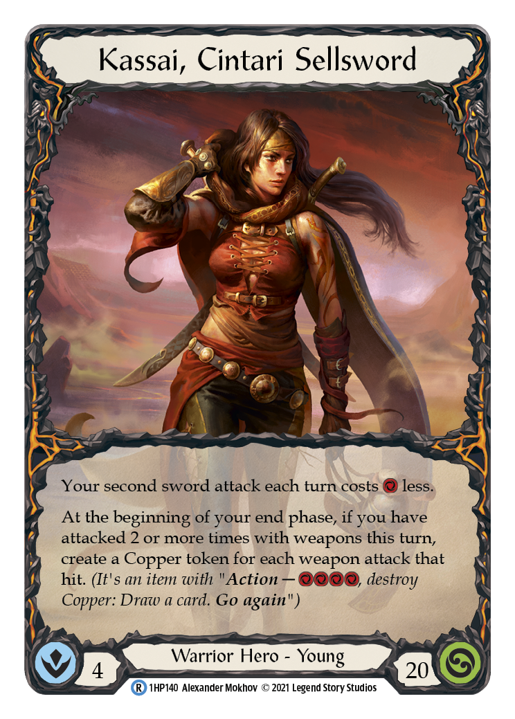 Kassai, Cintari Sellsword [1HP140] (History Pack 1) | Boutique FDB TCG