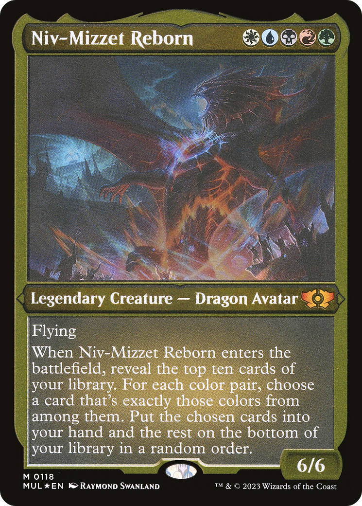 Niv-Mizzet Reborn (Foil Etched) [Multiverse Legends] | Boutique FDB TCG