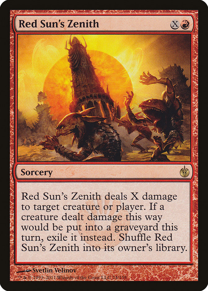 Red Sun's Zenith [Mirrodin Besieged] | Boutique FDB TCG