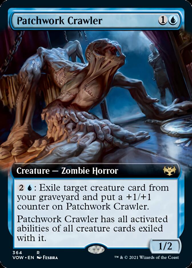 Patchwork Crawler (Extended Art) [Innistrad: Crimson Vow] | Boutique FDB TCG