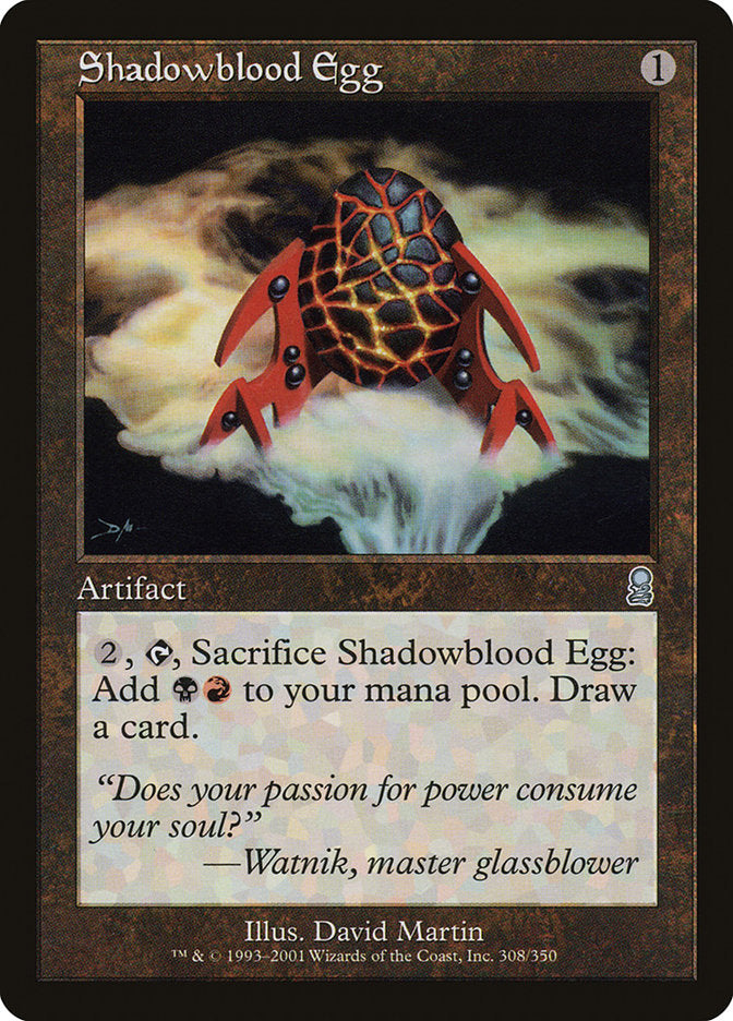 Shadowblood Egg [Odyssey] | Boutique FDB TCG