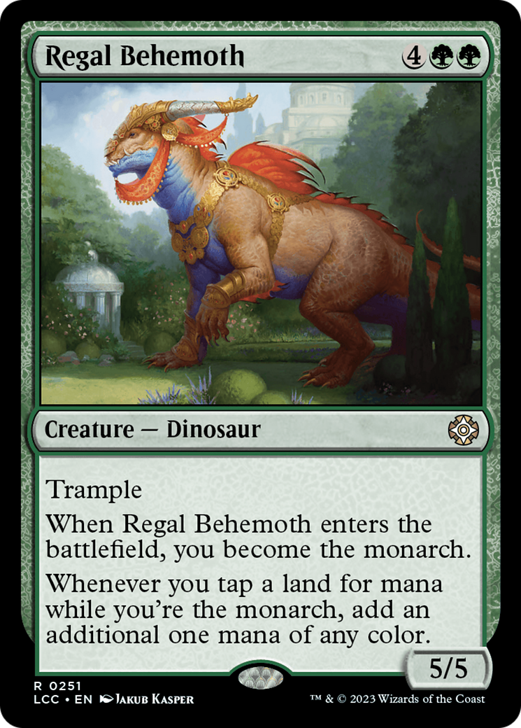 Regal Behemoth [The Lost Caverns of Ixalan Commander] | Boutique FDB TCG