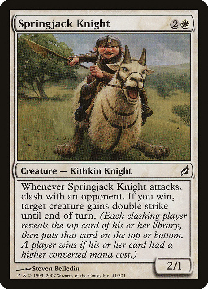 Springjack Knight [Lorwyn] | Boutique FDB TCG