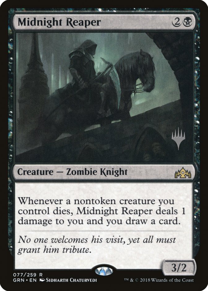 Midnight Reaper (Promo Pack) [Guilds of Ravnica Promos] | Boutique FDB TCG