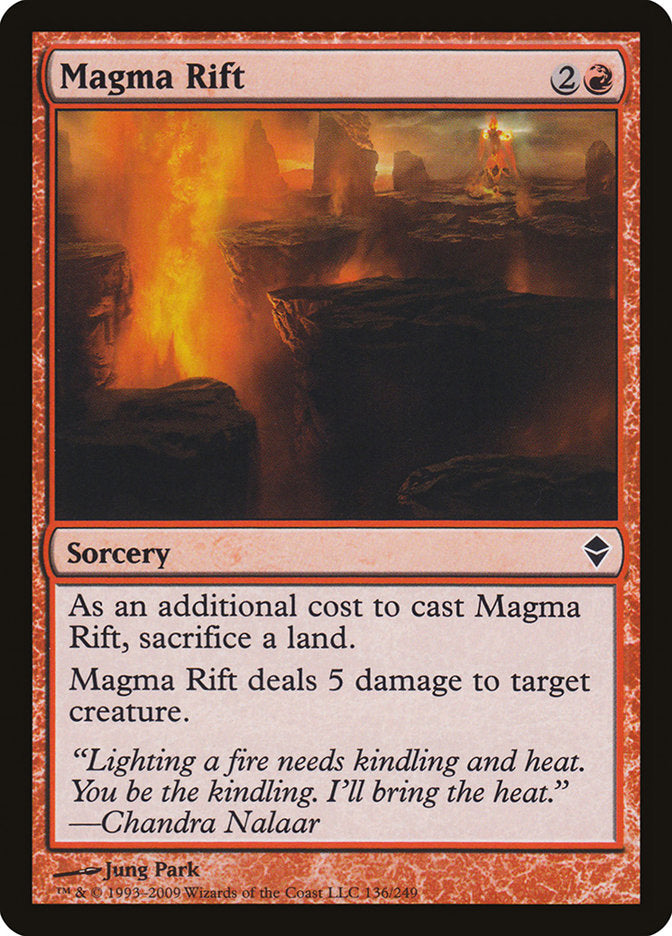 Magma Rift [Zendikar] | Boutique FDB TCG