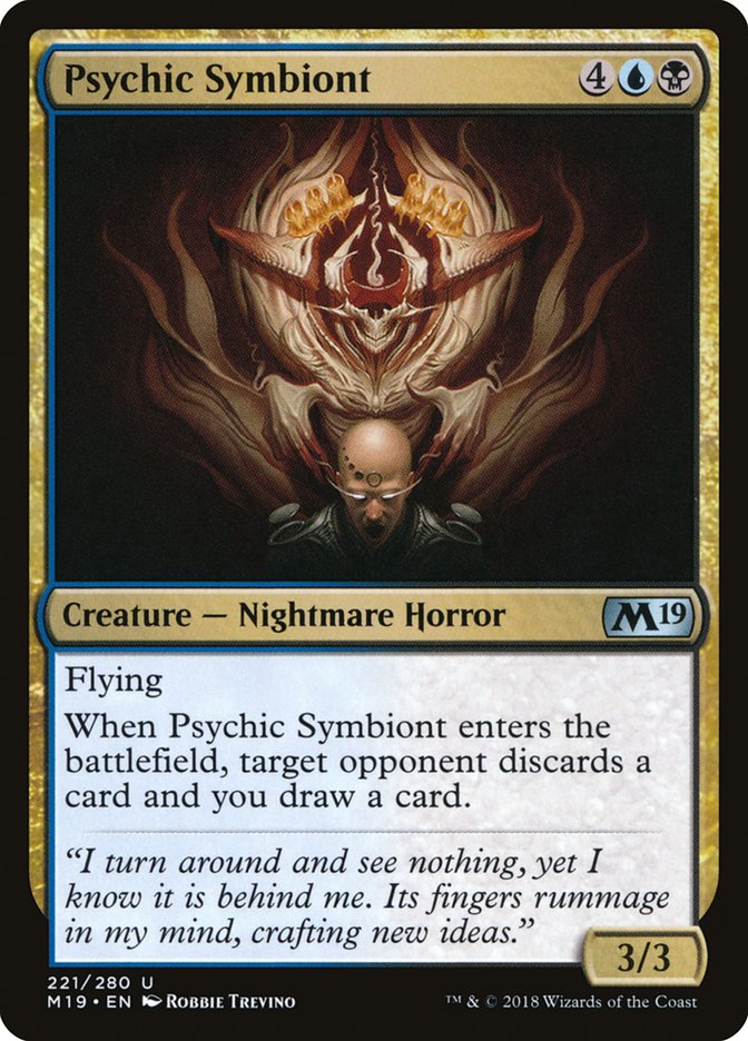 Psychic Symbiont [Core Set 2019] | Boutique FDB TCG