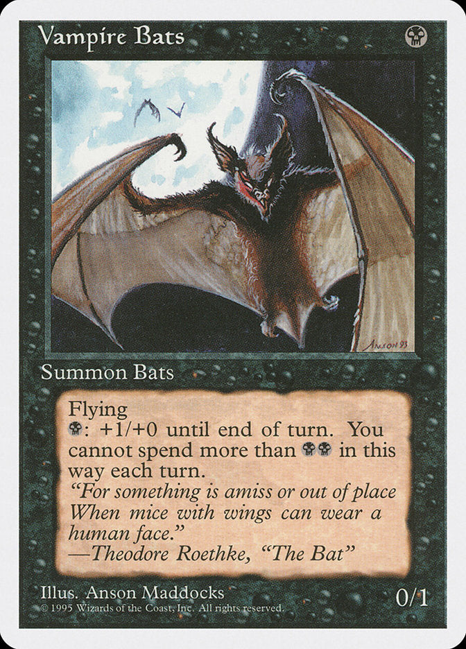 Vampire Bats [Fourth Edition] | Boutique FDB TCG