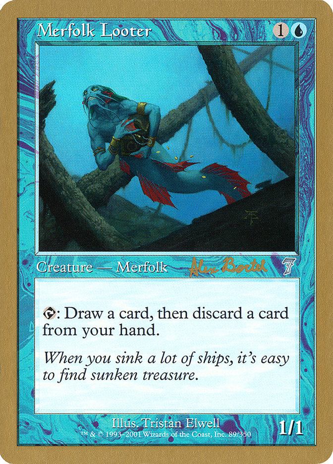 Merfolk Looter (Alex Borteh) [World Championship Decks 2001] | Boutique FDB TCG