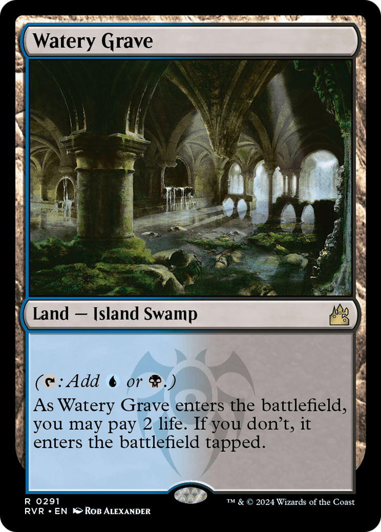 Watery Grave [Ravnica Remastered] | Boutique FDB TCG