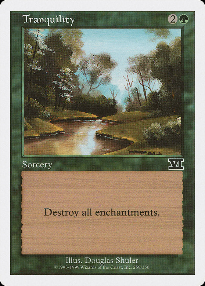 Tranquility [Classic Sixth Edition] | Boutique FDB TCG