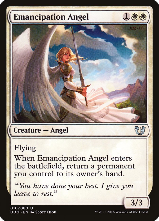 Emancipation Angel [Duel Decks: Blessed vs. Cursed] | Boutique FDB TCG