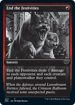 End the Festivities [Innistrad: Double Feature] | Boutique FDB TCG