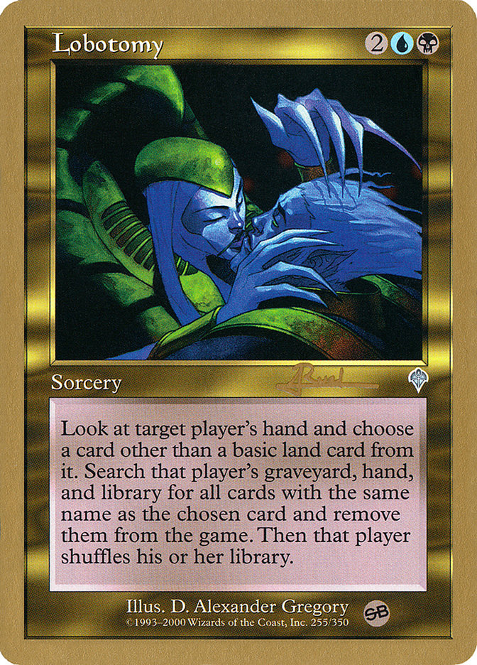 Lobotomy (Antoine Ruel) (SB) [World Championship Decks 2001] | Boutique FDB TCG