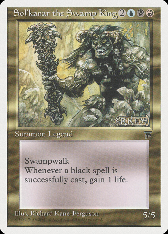 Sol'kanar the Swamp King [Chronicles] | Boutique FDB TCG