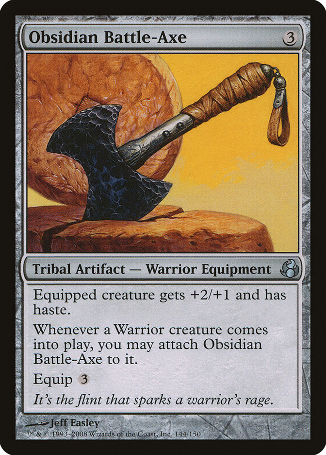 Obsidian Battle-Axe [Morningtide] | Boutique FDB TCG