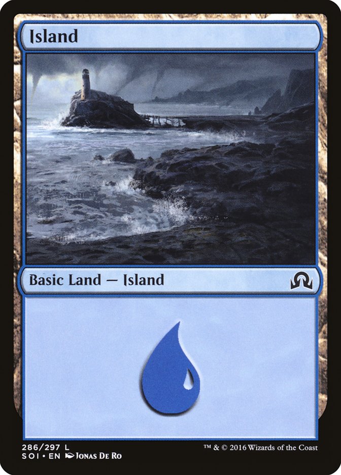 Island (286) [Shadows over Innistrad] | Boutique FDB TCG