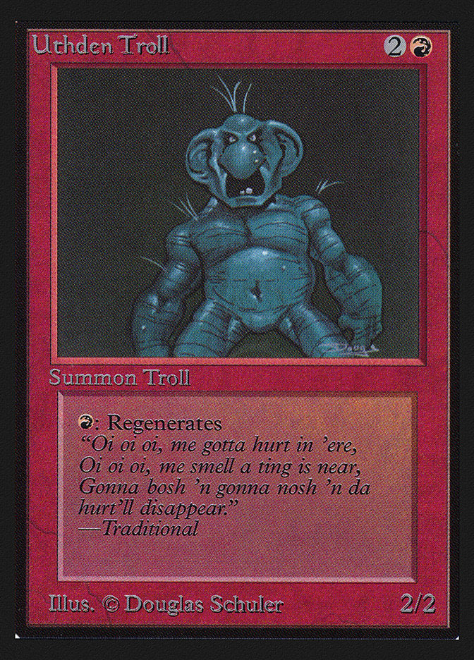 Uthden Troll [Collectors' Edition] | Boutique FDB TCG