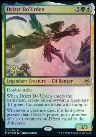 Drizzt Do'Urden [Dungeons & Dragons: Adventures in the Forgotten Realms Prerelease Promos] | Boutique FDB TCG
