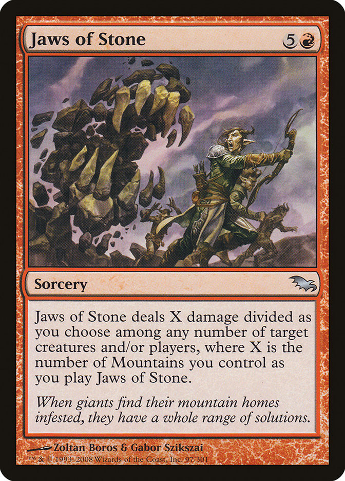 Jaws of Stone [Shadowmoor] | Boutique FDB TCG