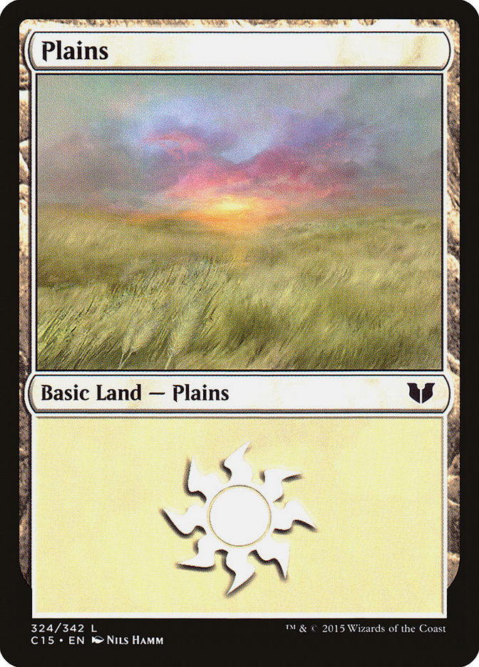 Plains (324) [Commander 2015] | Boutique FDB TCG