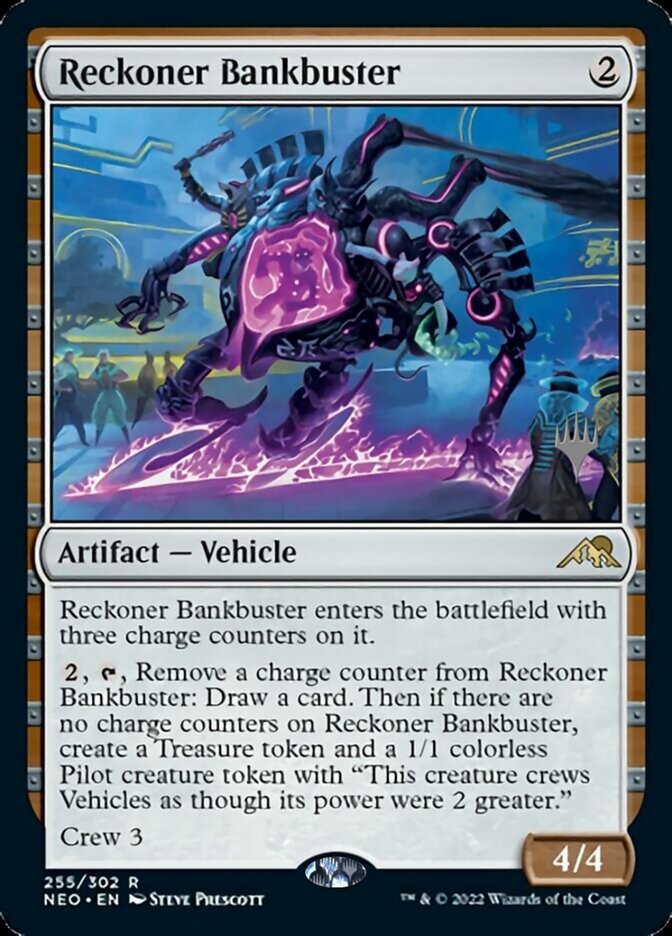 Reckoner Bankbuster (Promo Pack) [Kamigawa: Neon Dynasty Promos] | Boutique FDB TCG