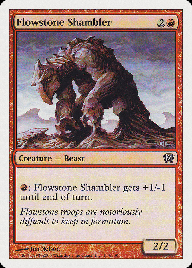 Flowstone Shambler [Ninth Edition] | Boutique FDB TCG
