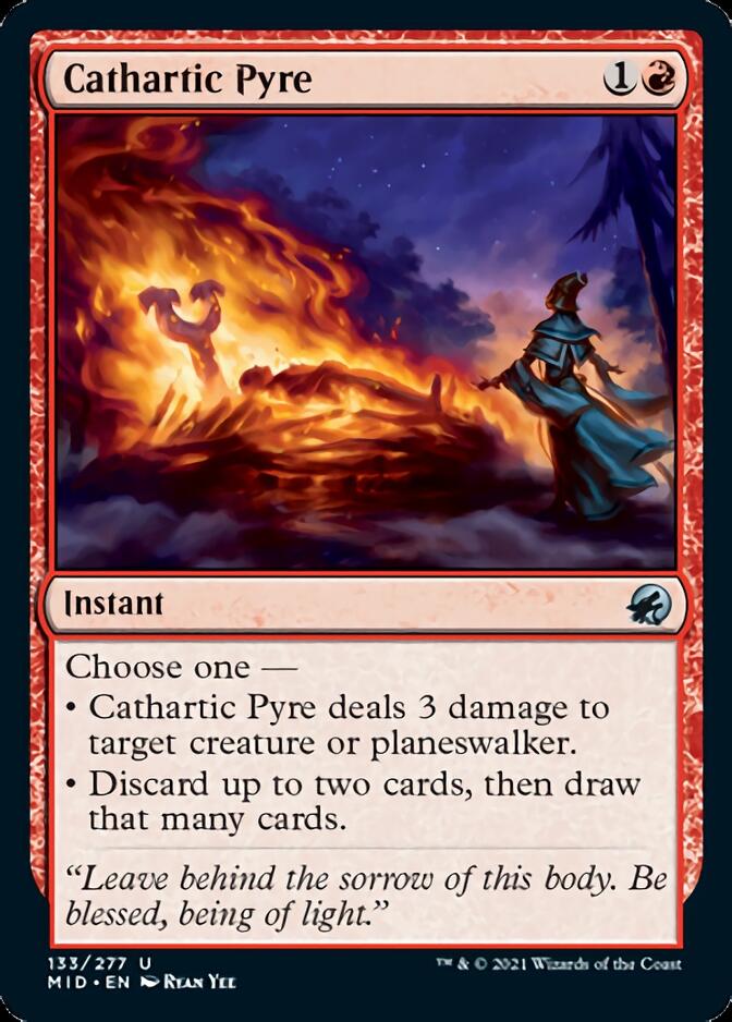 Cathartic Pyre [Innistrad: Midnight Hunt] | Boutique FDB TCG