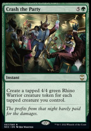 Crash the Party (Promo Pack) [Streets of New Capenna Commander Promos] | Boutique FDB TCG