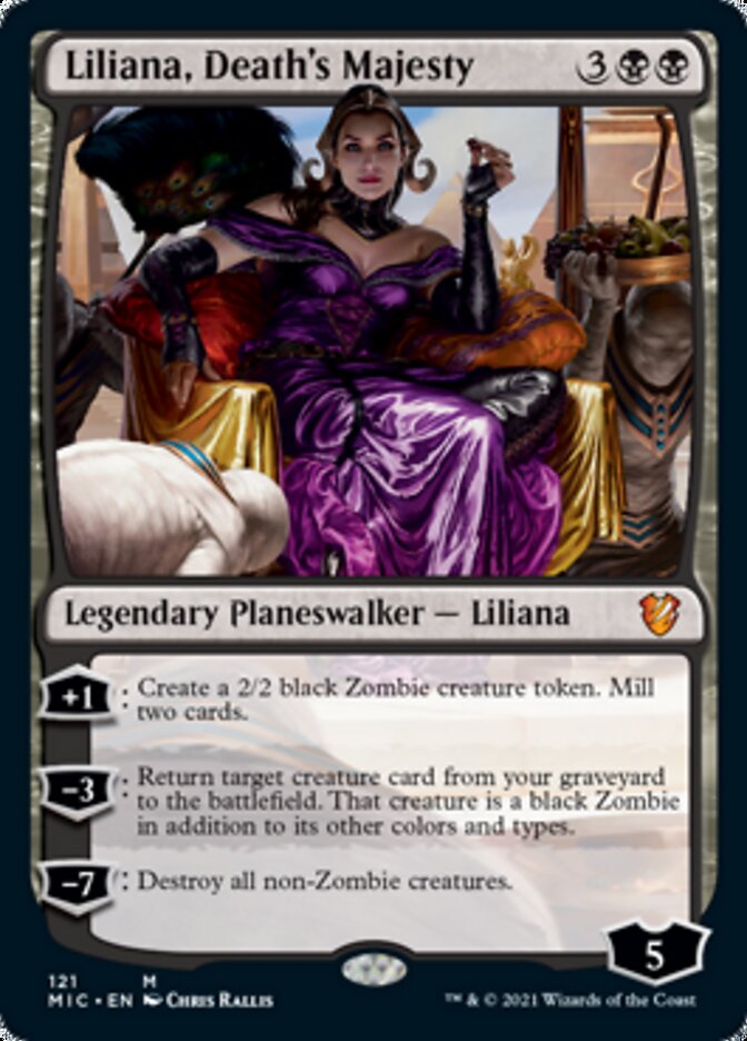 Liliana, Death's Majesty [Innistrad: Midnight Hunt Commander] | Boutique FDB TCG