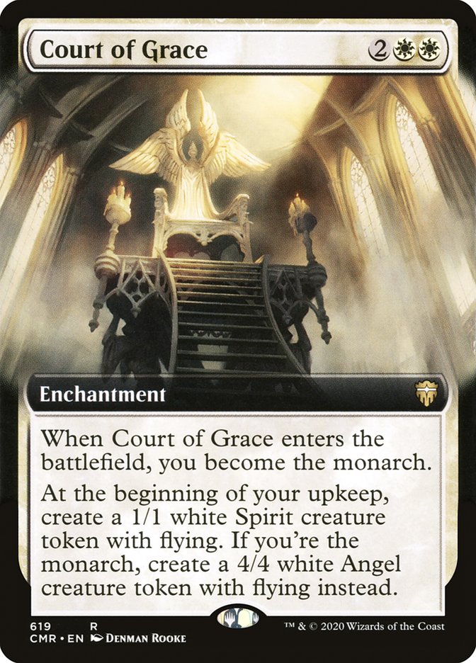 Court of Grace (Extended Art) [Commander Legends] | Boutique FDB TCG