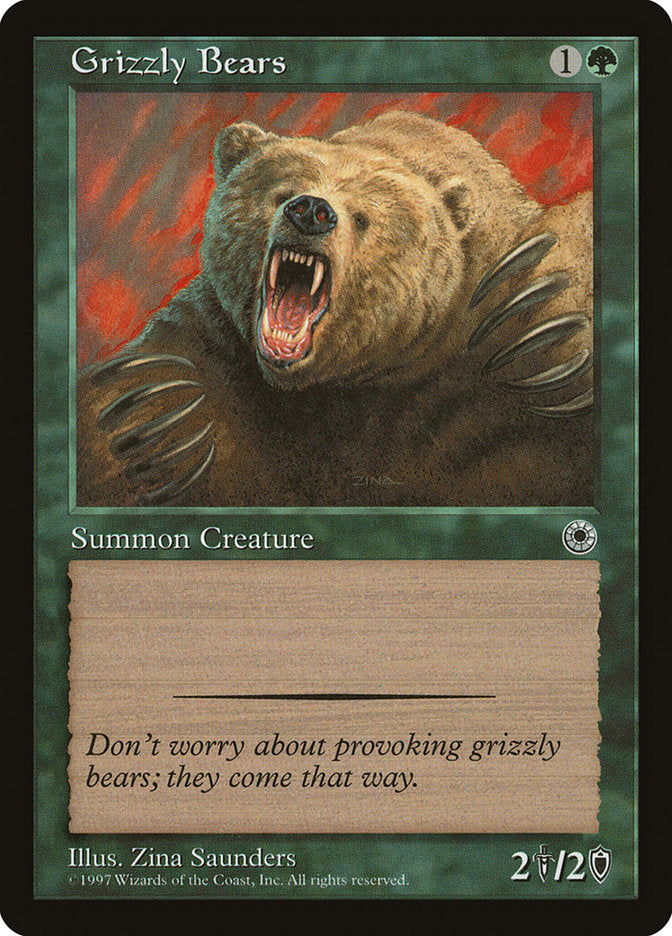 Grizzly Bears [Portal] | Boutique FDB TCG