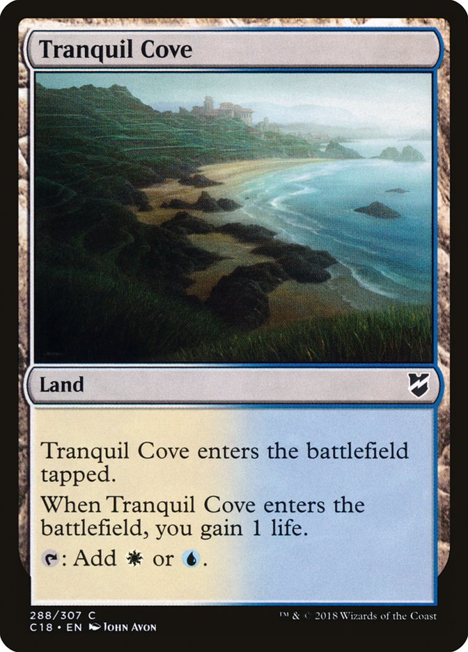 Tranquil Cove [Commander 2018] | Boutique FDB TCG