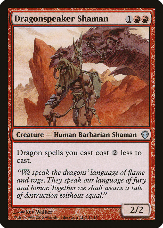 Dragonspeaker Shaman [Archenemy] | Boutique FDB TCG