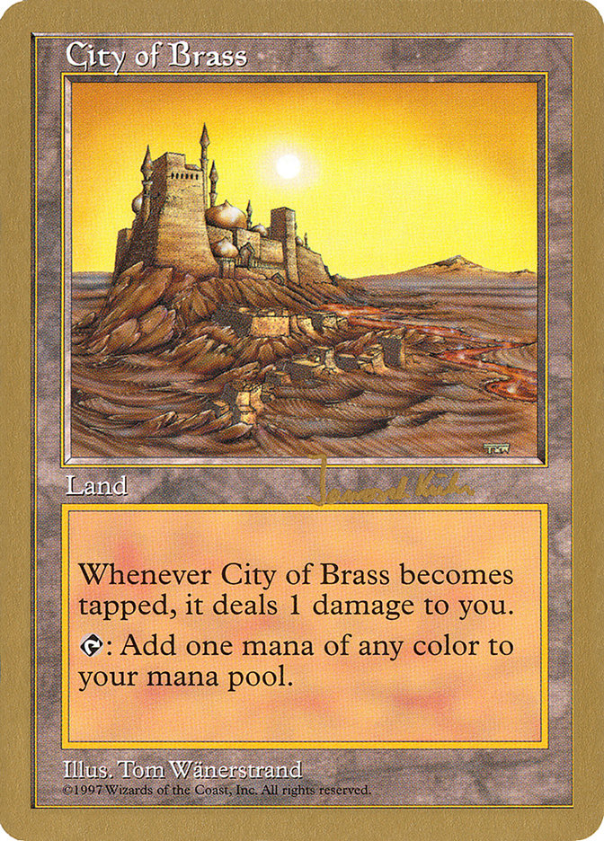 City of Brass (Janosch Kuhn) [World Championship Decks 1997] | Boutique FDB TCG