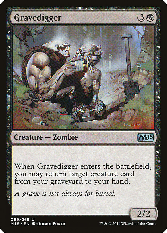 Gravedigger [Magic 2015] | Boutique FDB TCG