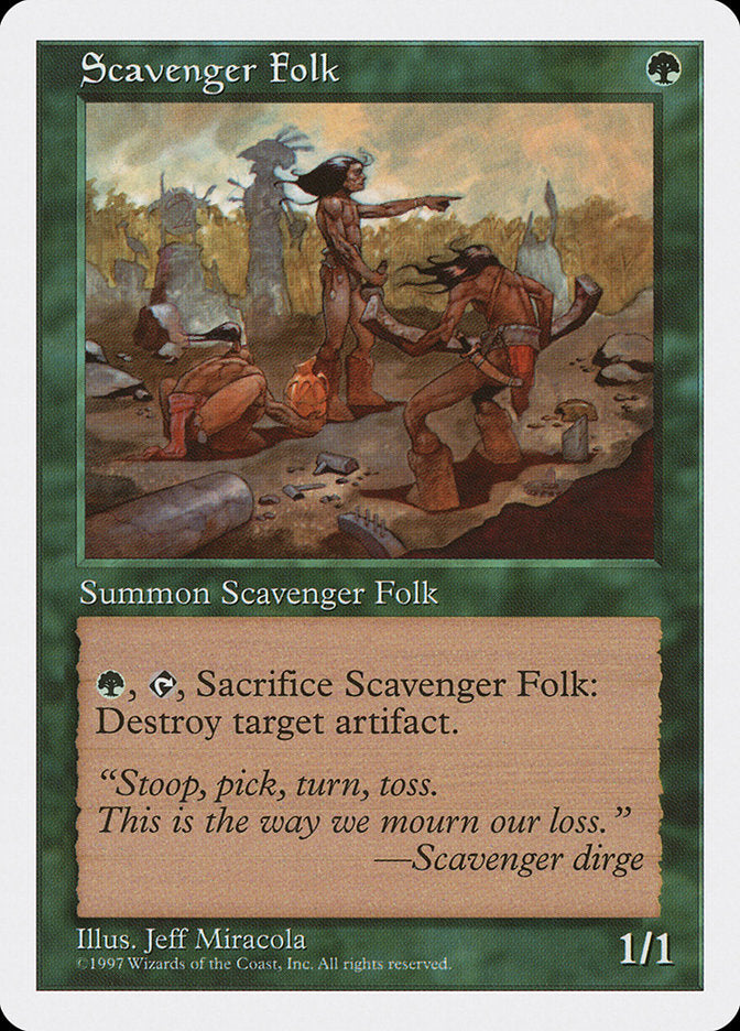 Scavenger Folk [Fifth Edition] | Boutique FDB TCG