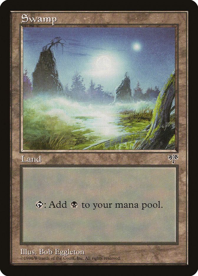 Swamp (340) [Mirage] | Boutique FDB TCG